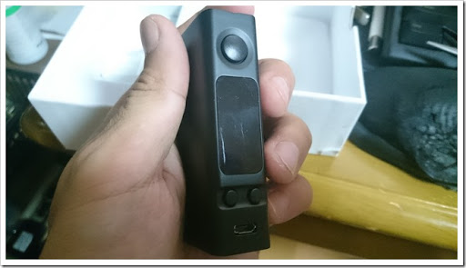 DSC 0559 thumb25255B325255D - Joyetech eVIC-VTC MINI 75W(eVic VTC Mini with TRON)版のレビュー「小さくてもできる子」