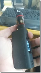 DSC 0564 thumb25255B125255D - Joyetech eVIC-VTC MINI 75W(eVic VTC Mini with TRON)版のレビュー「小さくてもできる子」