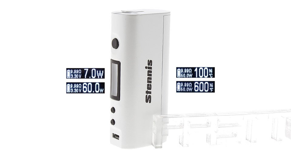 3933302 4 1 - 【海外ショップ】FastTechの新着商品「NME Stennis 60W TC MOD」「240W BOX MOD」「KBOX Mini用シリコンカバー」2月2日版