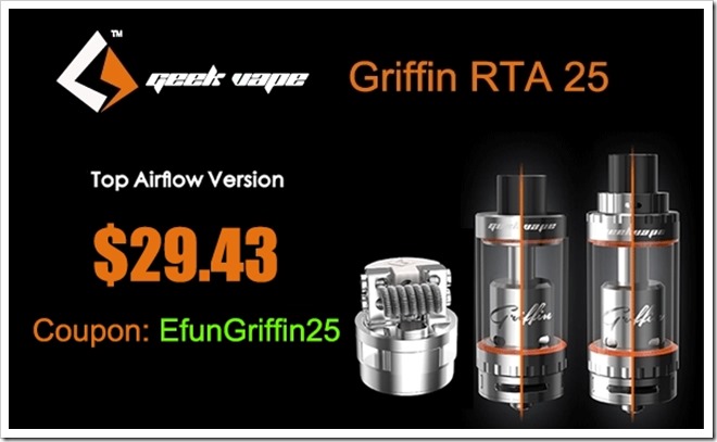 Catch252803 14 17 52 232529255B6255D 2 - 【セール】Geek Vapeの新型RTA「Griffin RTA 25」が27ドル～セール中