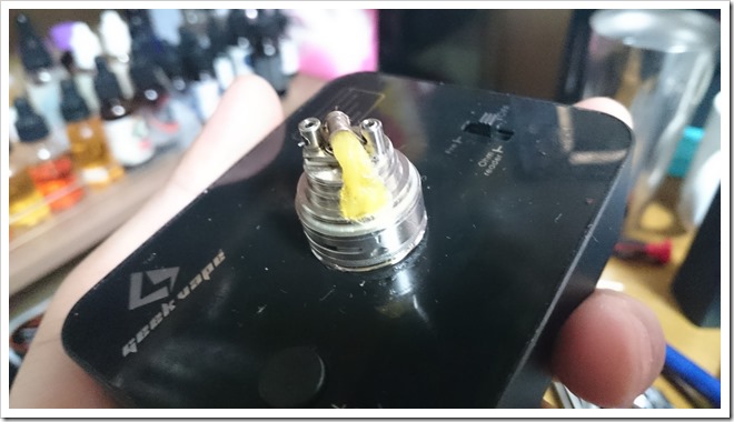 DSC 1568 thumb255B2255D 2 - 【ビルド】本日のビルド「Wotofo Serpent RTA」と最近届いた「VTC Miniの革ケース」ほぼ漏れなしビルド完成版？