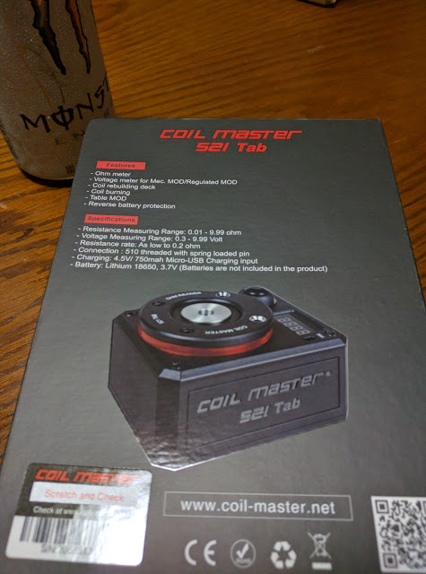 IMG 20160505 184925 2 - 【ビルド用品・ツール】 COIL Master 521 TAB オームメーターバースト機能装備レビュー 【COIL Master】