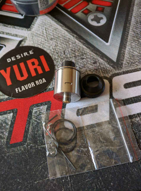 IMG 20160630 095242 2 - 【RDA Yuri】 Yuri RDA by Desire ビルド＆レビュー！ フレーバー重視RDA 【Flavor RDA ドリッパー】