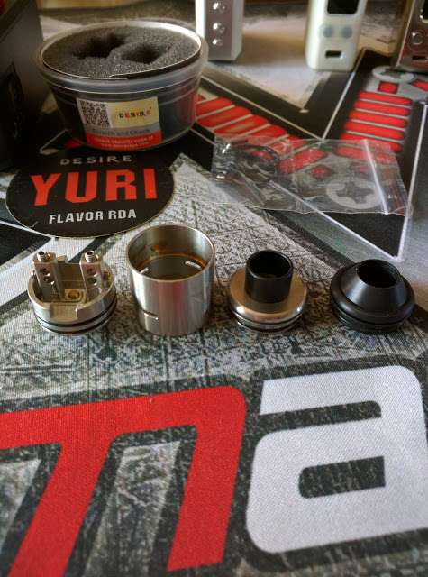 IMG 20160630 095645 2 - 【RDA Yuri】 Yuri RDA by Desire ビルド＆レビュー！ フレーバー重視RDA 【Flavor RDA ドリッパー】