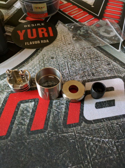 IMG 20160630 095946 2 - 【RDA Yuri】 Yuri RDA by Desire ビルド＆レビュー！ フレーバー重視RDA 【Flavor RDA ドリッパー】