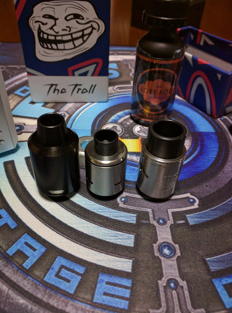 IMG 20160716 041502 2 - 【WOTOFO The Troll RDA V2】ベロシティデッキで帰ってきた爆煙RDA Troll V2レビュー：何がなんでもクアッドビルドをしたかった 【WOTOFO RDA クアッドビルド】