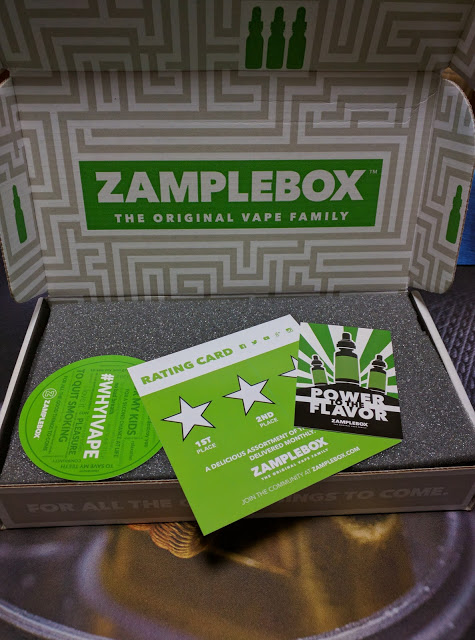 IMG 20160719 165032 2 - 【リキッド】ZampleBoxリキッド2016 Jul(7月分)ik-boxmod編 レビュー！フルーツ系、メンソールMIX系等【USプレミアムリキッド定期便】