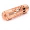 authentic advken honeycomb mechanical mod golden copper 1 x 18650 2 60x60 - 【MOD】18650を2本と3本で切り替え可能な「Wismec Reuleaux RX2/3 200w TC Box Mod」「Smok XCUBE Ultra 220W Bluetooth TC Mod」ほか