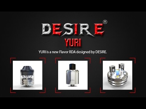 hqdefault 2 - 【RDA Yuri】 Yuri RDA by Desire ビルド＆レビュー！ フレーバー重視RDA 【Flavor RDA ドリッパー】