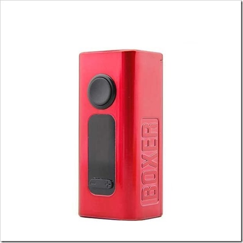 hugo vapor boxer 160w tc box mod d0a255B5255D 2 - 【MOD】Hugo Vapor BOXER 160W TC Box Mod【CUBOIDクラスのデュアルバッテリーMOD！】