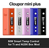 51h9cyOn8HL. SL160  1 - 【MOD】Cloupor X3 TC 80W 温度管理キットレビュー！自動温度管理機能に対応した最大80Wスターター【VVセッティング可能】