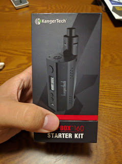 IMG 20160806 215242 2 - 【ボトムフィーダー】Kangertech Drip Box 160W TC BOX MODレビュー！待望のドリップボックスの後継機です【スターターキット】