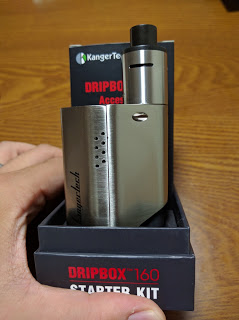 IMG 20160806 215255 2 - 【ボトムフィーダー】Kangertech Drip Box 160W TC BOX MODレビュー！待望のドリップボックスの後継機です【スターターキット】