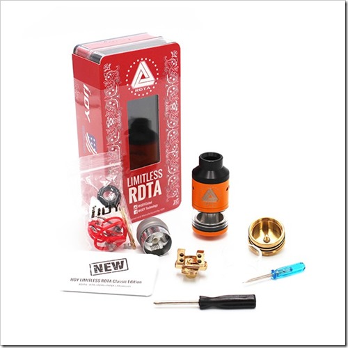 ijoy limitless rdta classic edition 1  thumb255B2255D 2 - 【RDTA】「IJOY Limitless RDTA Classic Edition」クラシックエディションのLIMITLESSタンク/RDAベースつき