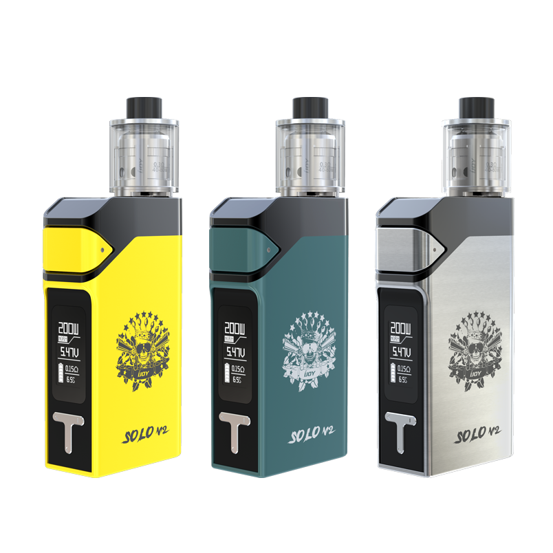 201612120929464813 4 - 【爆煙必至！？】IJOY SOLO V2 200W STARTER KIT【爆煙用スターターキットに名変した方がいいと思うけどねwww】～2CELLだからSOLOじゃなくね？つーかSOLOってなに？編～