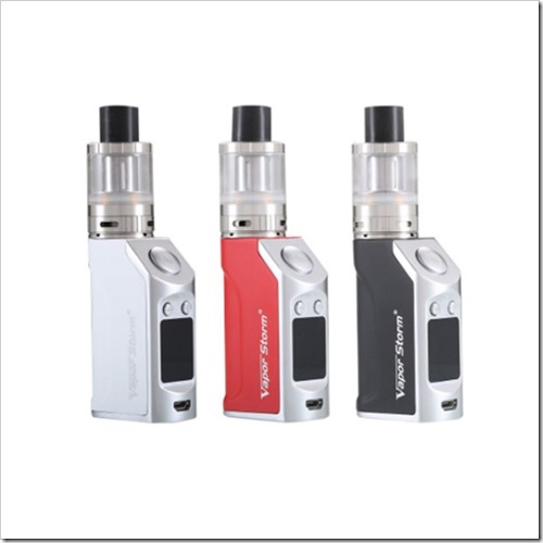 vapor storm 50w kit 1 thumb255B2255D 2 - 【MOD/ガジェット】「Vapor Storm 50Wキット– 1200mAh」「Vapor Storm 100W TC Box Mod」「Stress Relieverフィジェットキューブ」「Torqbar Style ハンドスピナー」