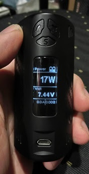 CIMG0304 2 - 【MOD】DOVPO TRIGGER168W BOX MOD（ドヴポトリッガー168W)レビュー！ 最大出力１６８Wというハイパワーマシン！【BOX MOD/ハイパワー/温度管理】