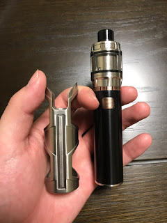 IMG 2032 21 08 17 11 55 2 - 【スターターキット】「WISMEC SINUOUS SW」（ウィズメックシニュースエスダブリュー）レビュー。スペース感漂う爆煙スターターキット！【VAPE/電子たばこ/スターターキット】