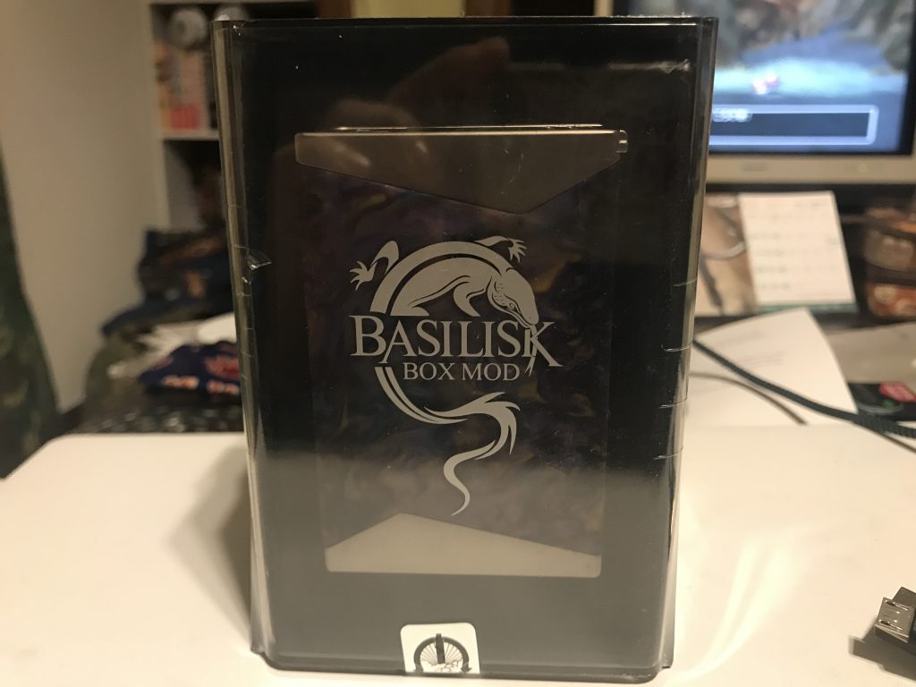 IMG 6235 1024x768 - 【レジンMOD】Stentorian Basilisk 200W Box Modレビュー！イカしたMODがイカしたケースに入ってやってきた！コレは所有欲が満たされる一本だ！【トカゲ？】