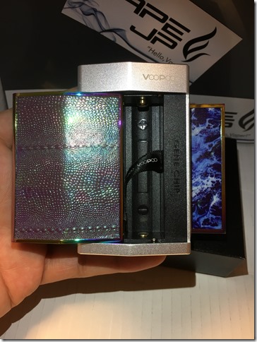 IMG 9417 thumb - 【超速爆煙MODの後継機！？】VOOPOO TOO 180W TC MOD （ヴープー　トゥー　180ワットティーシーモッド）【レビュー】～自意識高い系おしゃれMOD登場(&Phi;д&Phi;)？編～