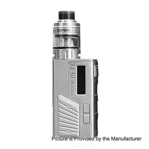 authentic tesla colt mini 80w 2000mah tc vw box mod h8 mini tank kit silver zinc alloy stainless steel 780w 2ml thumb - 「Marvec Skeleton King KongメカニカルMOD」「Tesla Colt Mini 80W」「Vapemons Gladiator 200W」「SIGELEI TOP1 230W」