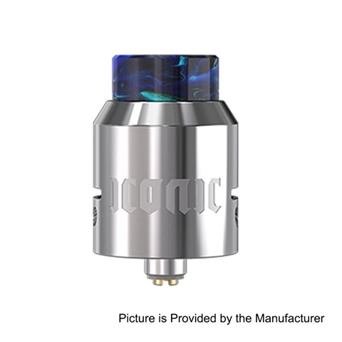 authentic vandy vape iconic rda rebuildable dripping atomizer w bf pin silver stainless steel 24mm diameter thumb - 【海外】「VapeCige VTX200」「Vaporesso Transformer LE 220W」「レジン810ドリチ」「CoolBoy SFCゲームコンソール」