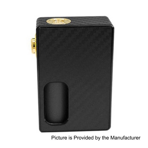 authentic wotofo nudge squonk mechanical box mod black carbon fiber 24k gold 7ml 1 x 18650 thumb - 【GIVEAWAY】DNA75カラー、Joyetech小型MODやスコンカーが当たる！クリスマスプレゼント！？いいえ、お年玉です。Xmasセール情報も