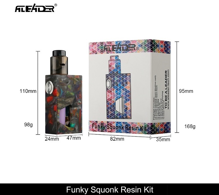 2017122567123413 - 【レビュー】ALEADERのスコンカー「funky squonk resin kit」が予想以上に旨くておったまげー