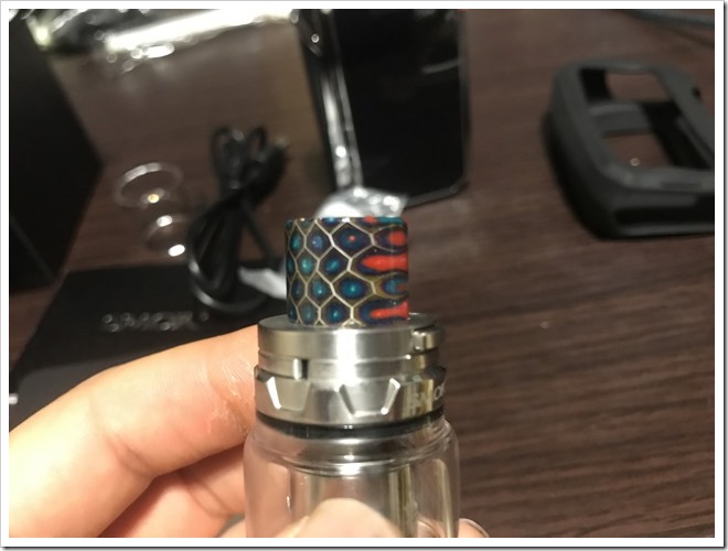 IMG 6842 thumb - 【レビュー】SMOK G-PRIV2 230W TC Kitレビュー！230WのハイパワーMODに爆煙クリアロマイザーをセットにした爆煙入門機！タッチパネル搭載で楽々操作のMODにも注目だ！