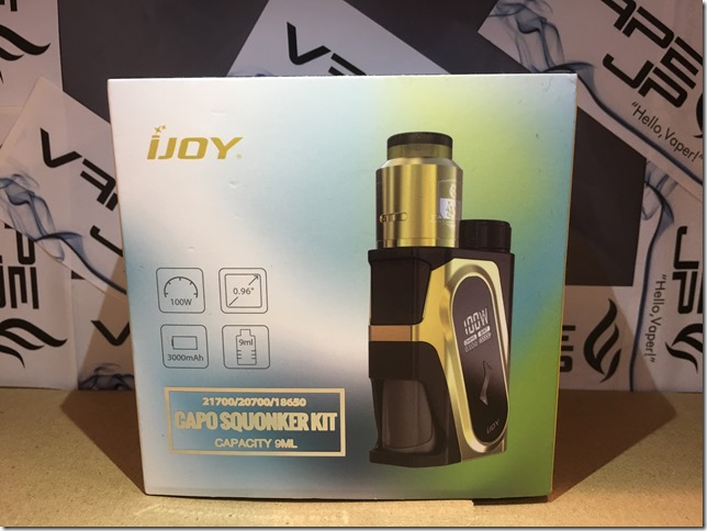 IMG 9564 thumb - 【レビュー】IJOY CAPO SQUONKER KIT（アイジョイカポスコンカーキット）～3種類の電池対応のお手軽スコンカーキット&lt;*`&forall;&acute;*&gt;～【VWスコンカーMOD】