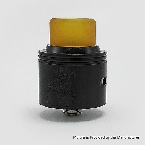 authentic coppervape hippo rda rebuildable dripping atomizer w bf pin black 316 stainless steel 24mm diameter thumb - 「Smoktech SMOK TFV12 Baby Prince Tank」「PilotVape M57 18650メカニカルBOX MOD」「Genuine Anlerr Ovvenヴェポライザー」「Coppervape BF V2 Squonk」「Hcigar VT Inbox V3」
