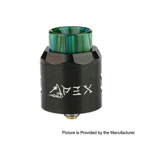 authentic timesvape apex rda rebuildable dripping atomizer w bf pin black stainless steel 25mm diameter thumb - 「Timesvape Mask RDA」「Timesvape APEX RDA」「Dovpo Armour 130W Squonk Box Mod + BF RDAキット」