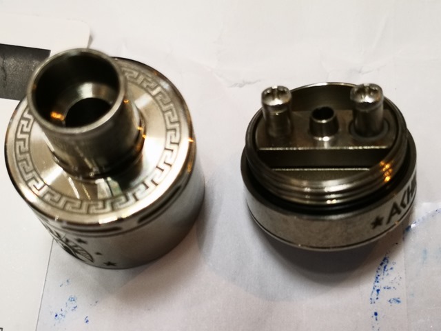 IMG 20180207 150131 thumb - 【レビュー】「Achilles mini RDA/RBA by Titanium Mods」（チタニウムモッズ・アキレスミニRDA)レビュー。アキレス(Achilles II RDA)をちっちゃく！したらこうなったチタン製軽量ドリッパー。フレーバーチェイス向け