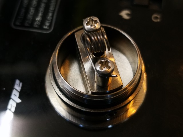 IMG 20180207 151827 thumb - 【レビュー】「Achilles mini RDA/RBA by Titanium Mods」（チタニウムモッズ・アキレスミニRDA)レビュー。アキレス(Achilles II RDA)をちっちゃく！したらこうなったチタン製軽量ドリッパー。フレーバーチェイス向け