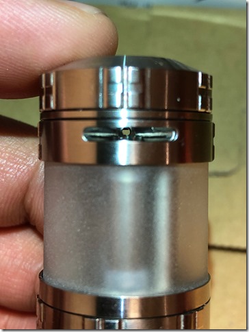 IMG 9665 thumb - 【レビュー】YOSTA PILLAR TANK ATOMIZER（ヨースター・ピラー・タンク・アトマイザー）～MTL系？フレーバー重視アトマイザー？お味はいかに(&Phi;д&Phi;)～【クリアロマイザー】