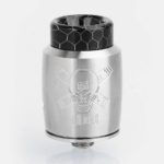 authentic blitz ghoul rda rebuildable dripping atomizer w bf pin silver stainless steel 22mm diameter thumb 150x150 - 【レビュー】BLITZ VAPES GHOUL RDA（ブリッツベイプス・グールアールディーエー）ドクロの見た目と裏腹のフレイバーチェイス製造BFシングルドリッパー！