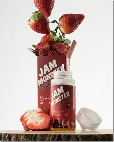 26872698 393779377733232 9010626260686077952 n thumb - 【リキッド】JAM MONSTER &ndash; STRAWBERRY（ジャムモンスター ストロベリー）100ml～中毒者続出中！？激甘デザート系リキッド～【レビュー】