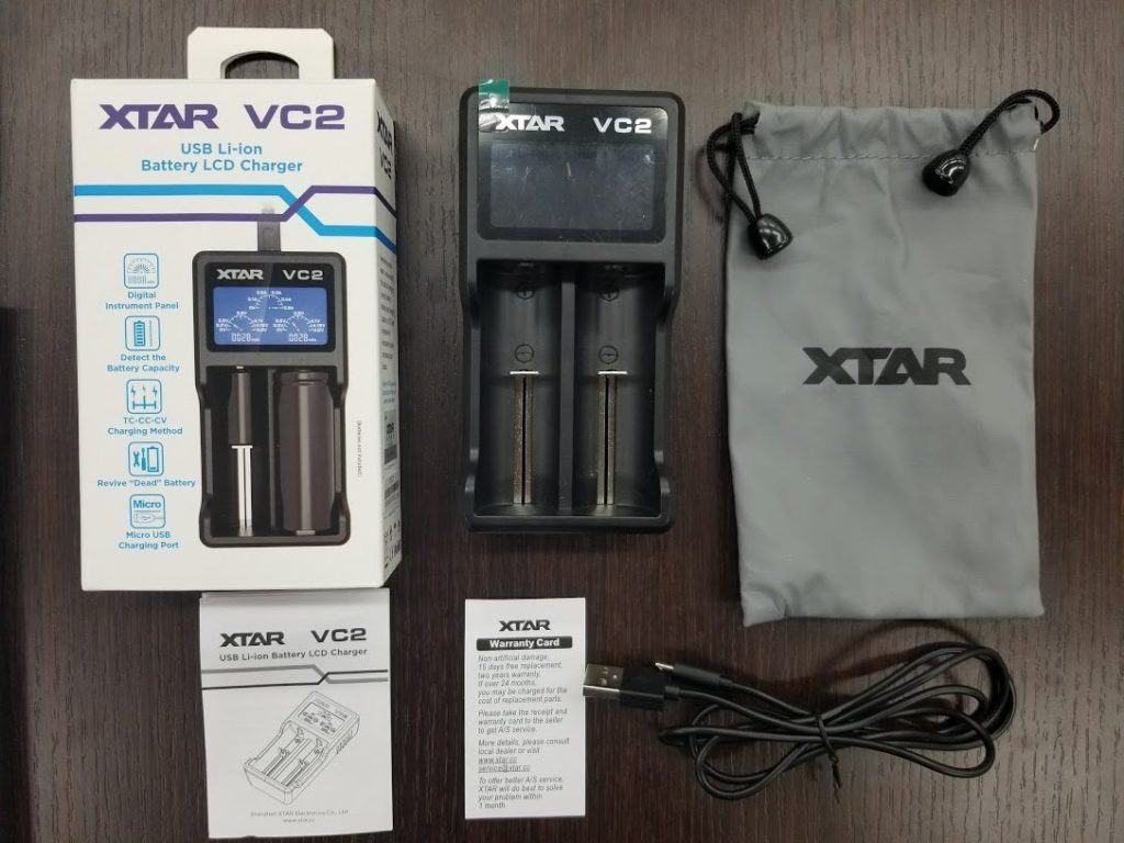 20180409 191317 e1523268955262 1024x768 - 【レビュー】XTAR(エクスター)VC2 Battery Charger。バッテリー充電器ならコレで決まり！【XTAR/エクスター】