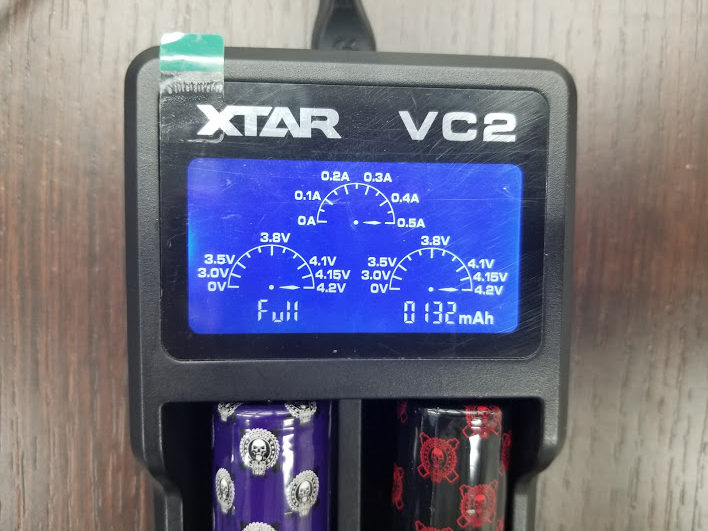 20180409 203945 e1523274721759 - 【レビュー】XTAR(エクスター)VC2 Battery Charger。バッテリー充電器ならコレで決まり！【XTAR/エクスター】