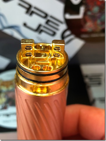 IMG 0141 thumb 1 - 【レビュー】GEEK VAPE KARMA2 KIT（ギークベイプ カルマ２ キット）～ギークベイプから大人気キットの２作目！対応電池が増えてバージョンアップ&hellip;まぁ映画でも２作目って&hellip;ね(&Phi;д&Phi;)編～【スターターキット・メカニカル】