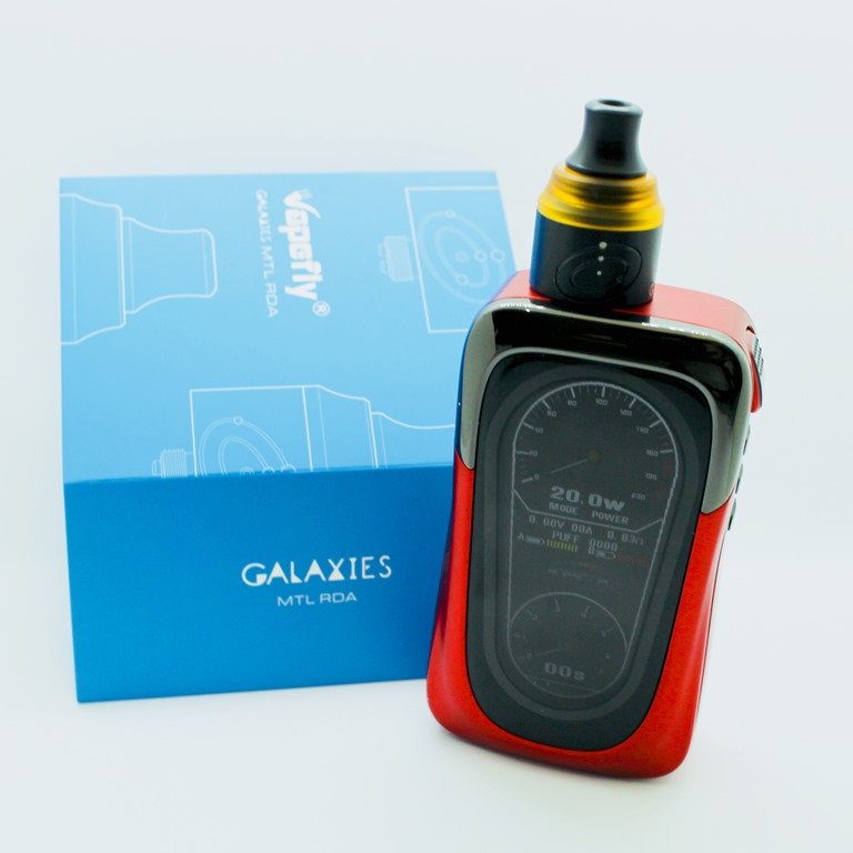 IMG 7872 thumb 1 - 【レビュー】Vapefly GALAXIES MTL RDA(ベイプフライ ギャラクシーズ MTL 22mm)シンプルだけど丁寧な作りの安定アトマ！MTLでフレーバーチェイスに