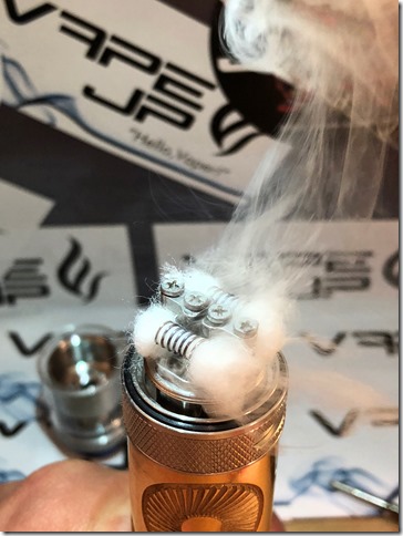 IMG 9964 thumb - 【レビュー】WOTOFO BRAVO RTA（ウォトフォ ブラボー）～安定のWOTOFOから、デュアルコイルアトマイザー&hellip;爆煙機かぁ&hellip;(&Phi;д&Phi;)編～【RTA】