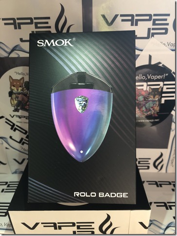 IMG 9996 thumb - 【レビュー】SMOK ROLO BADGE（スモック ロロ バッジ） スターターキット～あれ！？この間のやつの型違い(&Phi;д&Phi;)？？編～【スターターキット】