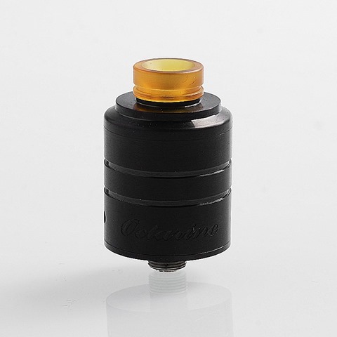 authentic paradigm modz octarine v2 rda rebuildable dripping atomizer black stainless steel 22mm diameter thumb - 【海外】「Vaporesso Cascade One Plus 3000mAh Mod + Cascade Baby SE Tankキット」「Joyetech Exceed Edge 650mAh スターターキット」