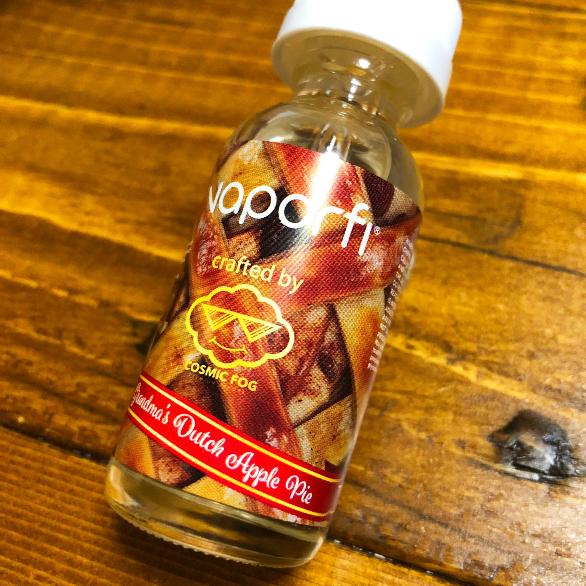 image3 2 - 【レビュー】大人のおやつVaporFi by Cosmic Fog「Grandma's Dutch Apple Pie（グランマズ ダッチ アップルパイ）」～上品なフレーバーに舌鼓を打ち鳴らせ!!～