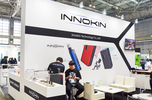 vapeexp d2 INNOKIN015 0330 thumb - 【EXPO】ブース紹介：B1-2 電子タバコ専門店ソルト、B1-4 MOTHERSHIP PRODUCTION、B2-3 株式会社BTK、B2-4 LIT VAPOR、D2 INNOKIN（イノキン）おまけ：VAPE EXPO JAPAN TVアーカイブ【VAPE EXPO JAPAN 2018】