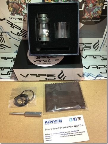 IMG 0250 thumb - 【レビュー】ADVKEN MANTA RTA（アドビケン マンタ）レビュー～また、爆煙系かぁ&hellip;これシングルだったらすごく良いのに～(&Phi;д&Phi;)編【RTA】