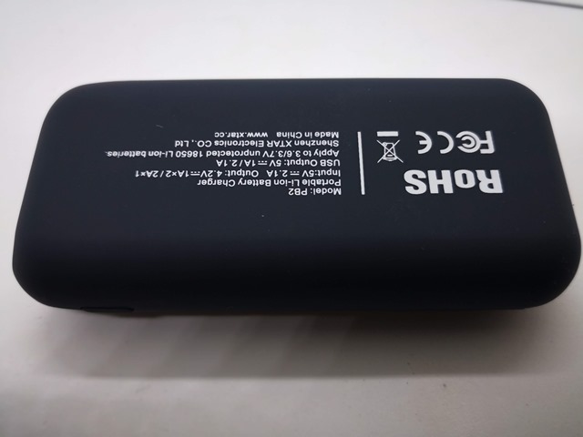 IMG 20180524 225722 thumb - 【レビュー】XTAR（エクスター） PB2 ポータブルパワーバンクチャージャー USB充電器/モバイルバッテリーのレビュー。18650バッテリー2本を使用可能なモバブー！！