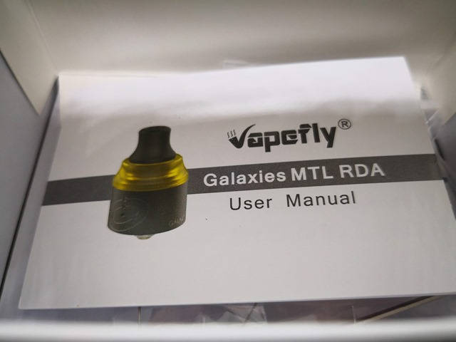 IMG 20180529 133411 thumb - 【レビュー】日本初RDAコラボ限定モデル！？「Vapefly GALAXIES MTL RDA HORICK TV Japan Limited Editionブラック」ホリックTV コラボRDA届いたよ～ホリックさんのコラボドリッパー。濃厚/爆煙でその実力は折り紙付き！【限定モデル】