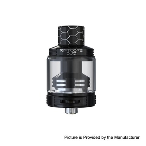 authentic joyetech rfc riftcore duo rta rebuildable tank atomizer black stainless steel 35ml 26mm diameter thumb - 【海外】「Ikarno X-Mini 50W 1500mAh」「Joyetech TEROS 480mAh」「Benecig Killer 260W」「Joyetech RFC Riftcore Duo RTA」